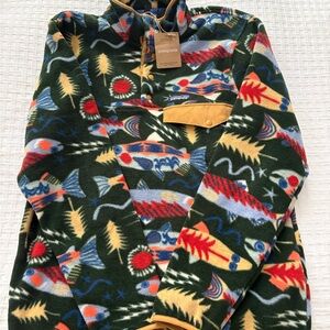 Patagonia Synchilla Fleece in Salmon Energy